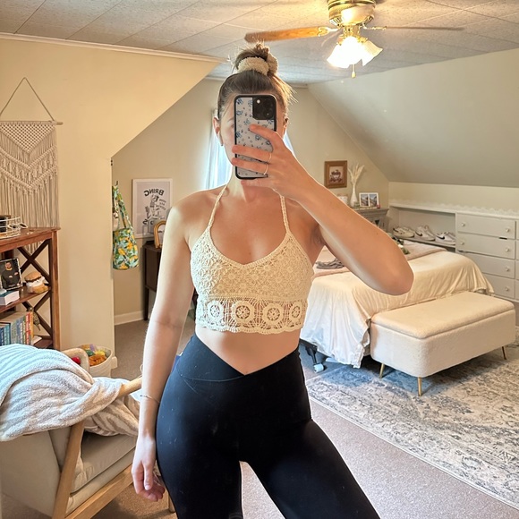 Free People crochet top - Picture 1 of 4